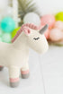 Einhorn-Stofftier aus 100% Baumwolle