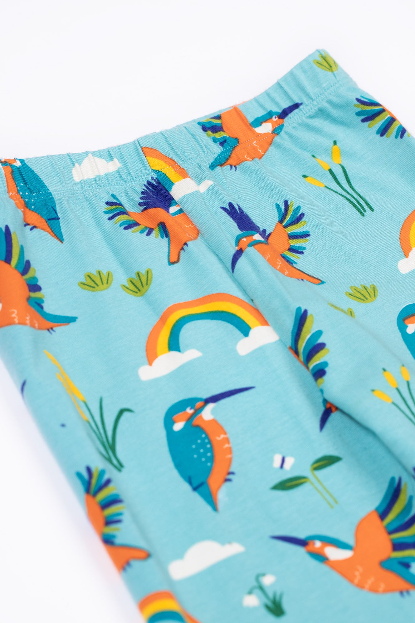Libby Leggings mit Eisvögeln von Frugi
