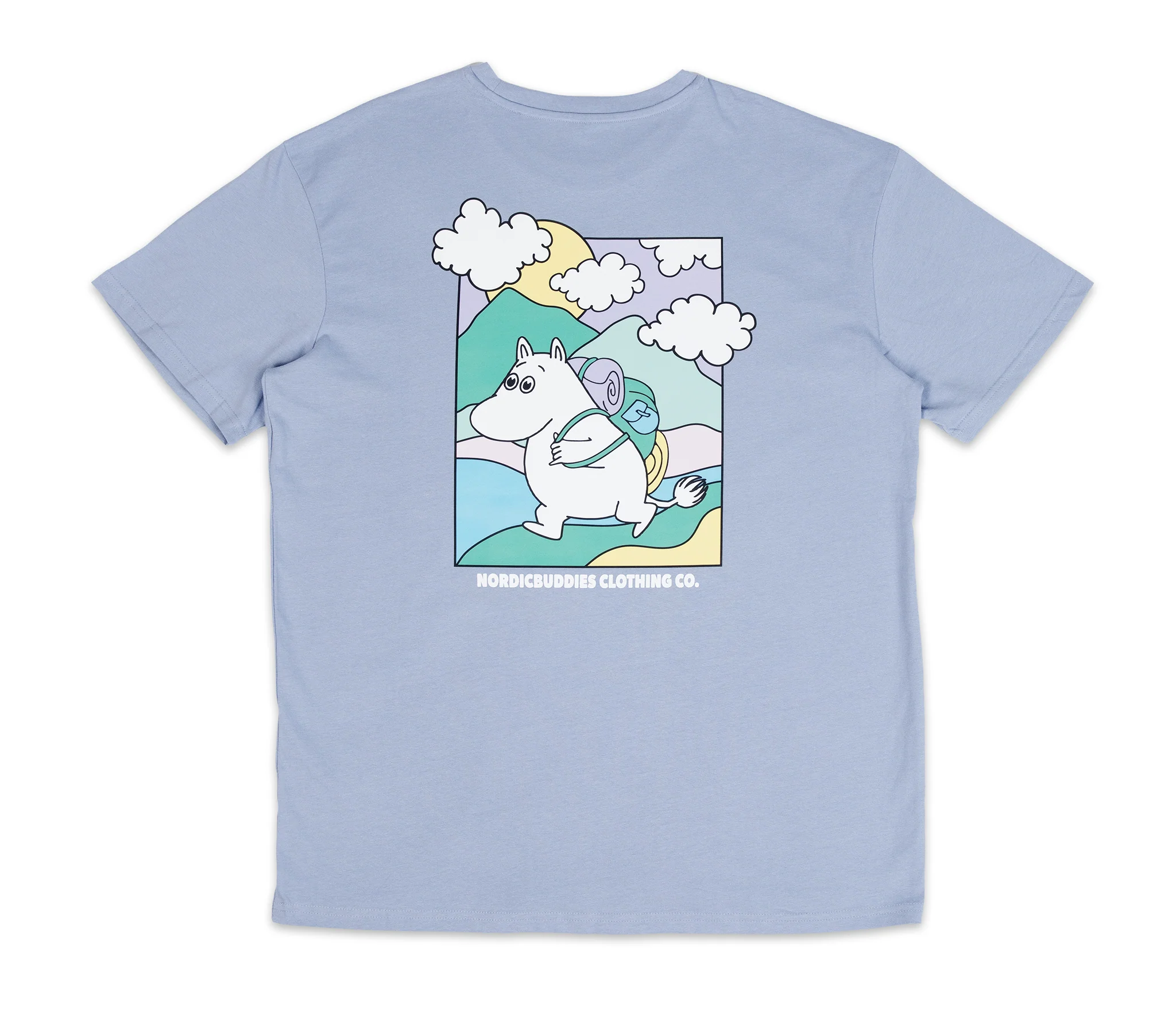Mumin Adventure T-Shirt Unisex - Blau