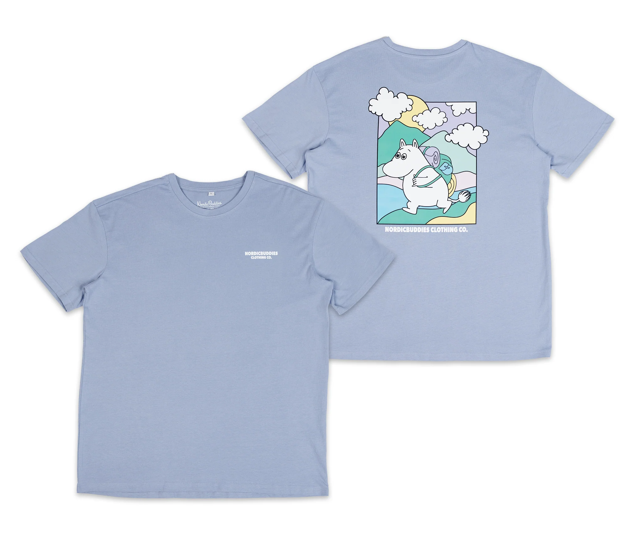 Mumin Adventure T-Shirt Unisex - Blau
