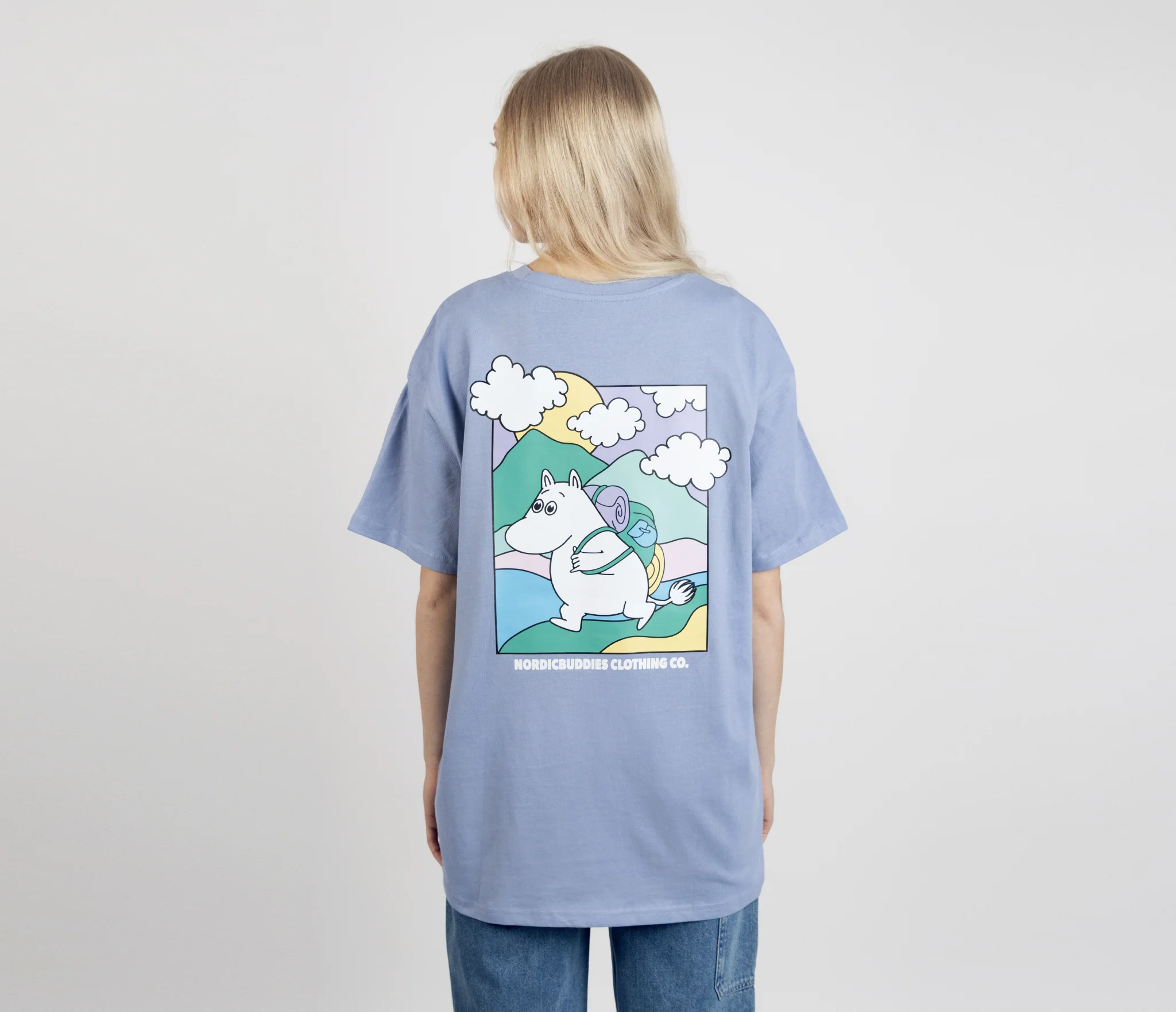 Mumin Adventure T-Shirt Unisex - Blau