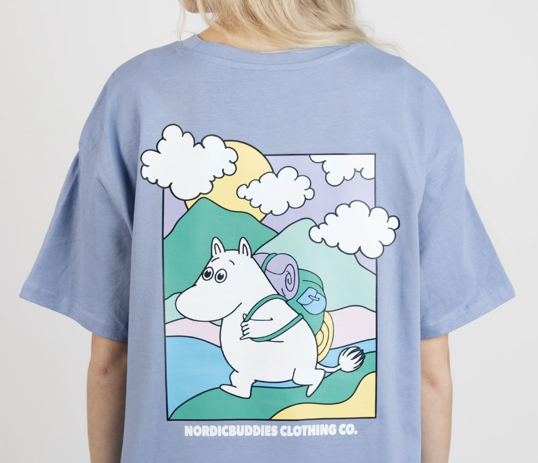 Mumin Adventure T-Shirt Unisex - Blau