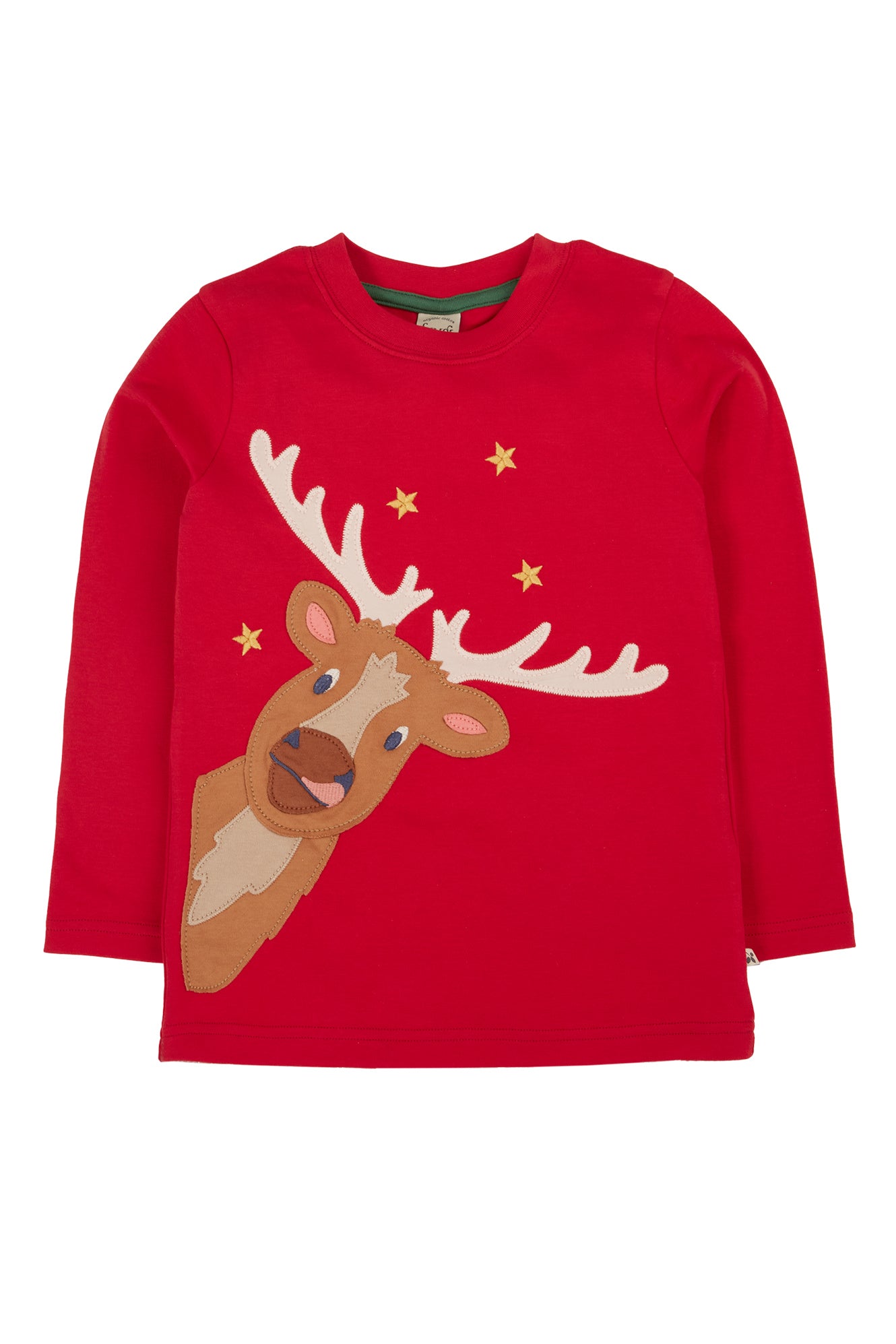 Weihnachts-Langarmshirt "Festive Woodland" von Frugi