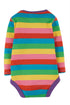 Body mit Regenbogen-Streifen von Frugi