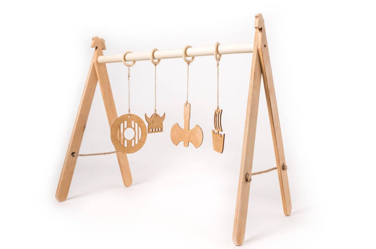 Baby-Gym aus Holz