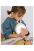 Kaninchen-Lampe mit Wecker – Weiß