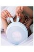 Kaninchen-Lampe mit Wecker – Blau